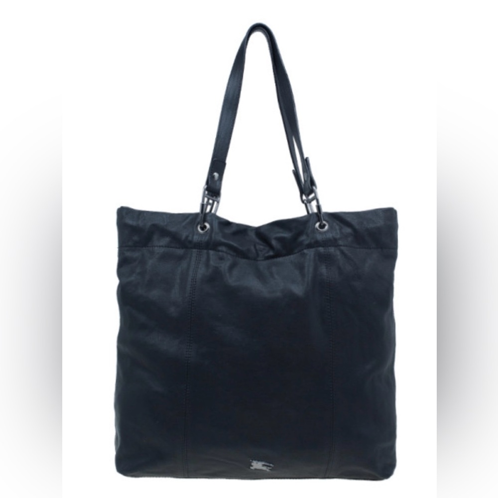 Burberry Black Leather Tote - Picture 11 of 14